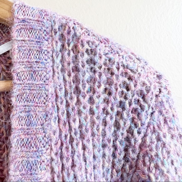 NWT TORRID lilac rainbow lurex open front cardigan size 2X MSRP $66 - Picture 9 of 11